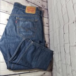 ❤️SOLD❤️Levi’s 569 jeans 34x34  Medium/dark wash